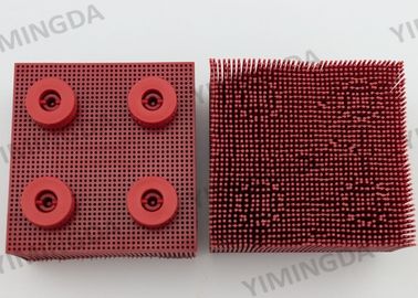 Rood 90 * 95 mm Autosnipper Nylon borstel Voor VT5000 / 7000 Cutter