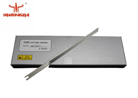 68539 Bladen van het de Snijdersmes van HSS Materiële 232 * 10,5 * 3mm voor Kuris-Snijdersmachine