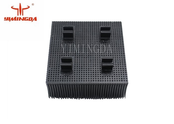 Zwarte Kleur 100 * 100 * 42mm het Polymateriaal van het Varkenshaarblok pp voor EASTMAN-Snijder