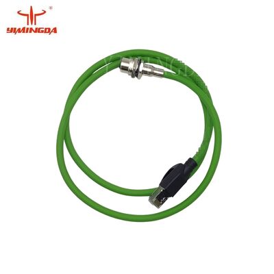 1012388000, Kabelassemblage, Bulkhead Ethercat IN, 1M voor Gerber Snijmachine Reserveonderdelen