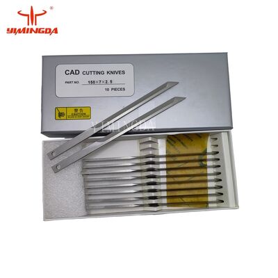 150x7x2,5mm HSS Materiaal Snijblad 645694 voor Serkon Snijmes