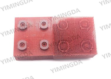 Het rode Nylon Autoblok PN 702583 /130297 van het Snijdersvarkenshaar voor de Snijder VT5000/7000 van