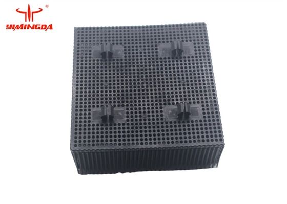 Het vierkante Varkenshaar van de Voet Nylon Autosnijder voor Morgan; Plastic Borstel 100 * 100 * 42mm